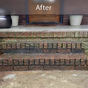 Sinking stairs repaired with PolyLevel® Cincinnati