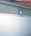 Clear block wall covering product available in Florence, KY for crawl spaces