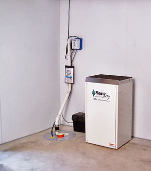 Basement Waterproofing Systems installed in Cincinnati home