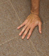 Carpeted Floor Tiles installed in Fort Mitchell, KY, Ohio and Northern Kentucky