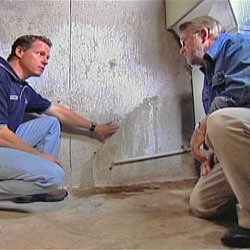 creating a basement waterproofing system with contractors in Piqua